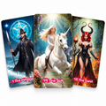 Tarot 78 The Door – Complete 78-Card Printable Tarot Deck + 2 Card Backs